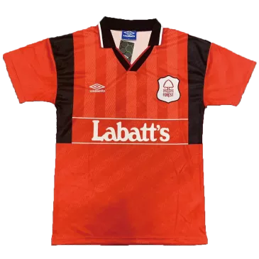 Camiseta Retro 1994/95 Nottingham Forest Primera Equipación Local Hombre Umbro - Versión Replica - camisetasfutbol