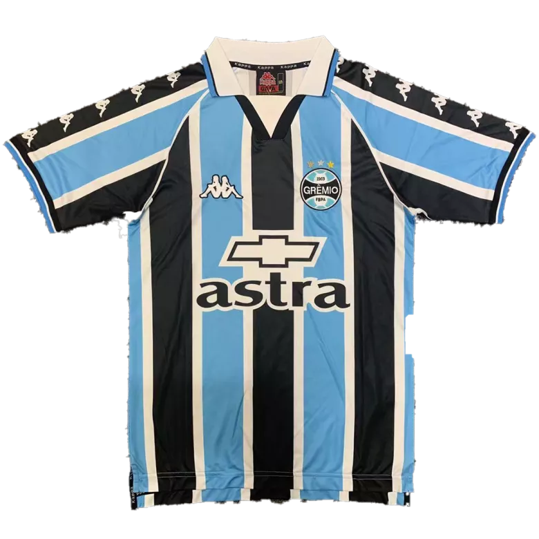Camiseta Retro 2000 Grêmio FBPA Primera Equipación Local Hombre - Versión Hincha - camisetasfutbol