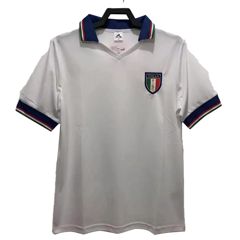 Camiseta Retro 1982 Italia Segunda Equipación Visitante Hombre - Versión Hincha - camisetasfutbol