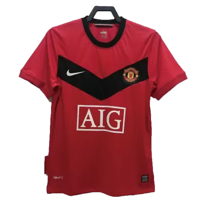 Camiseta Retro 2010 Manchester United Primera Equipación Local Hombre - Versión Hincha - camisetasfutbol