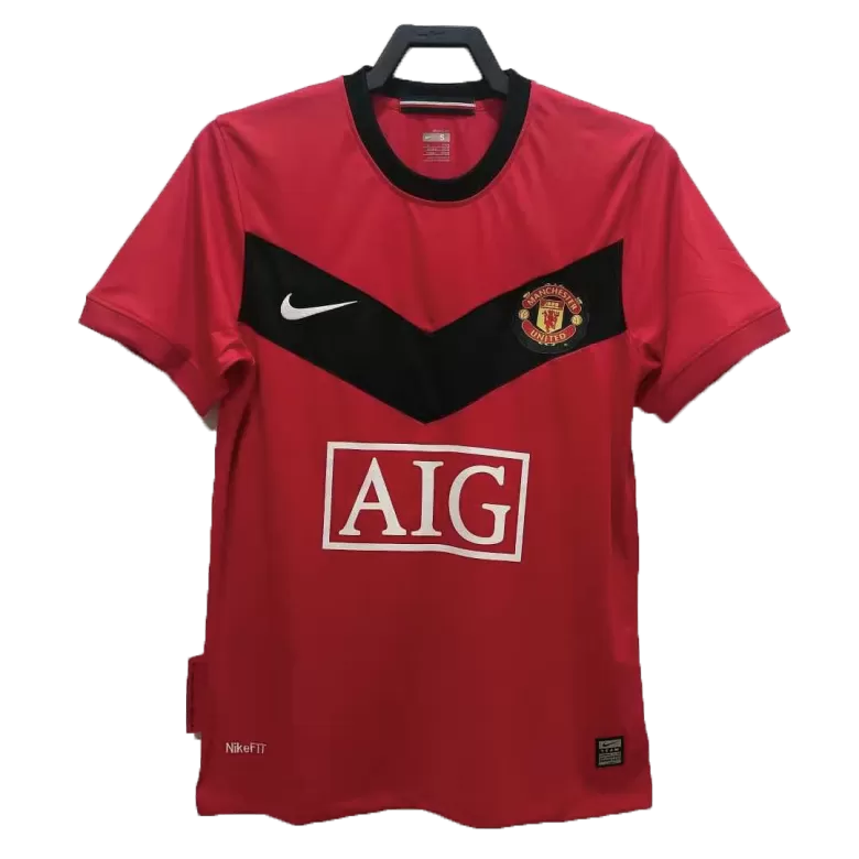 Camiseta Retro 2010 Manchester United Primera Equipación Local Hombre - Versión Hincha - camisetasfutbol
