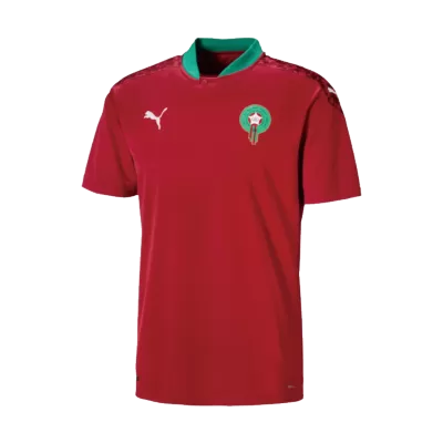 Camiseta de Futbol Local para Hombre Marruecos 2020 - Version Hincha Personalizada - camisetasfutbol