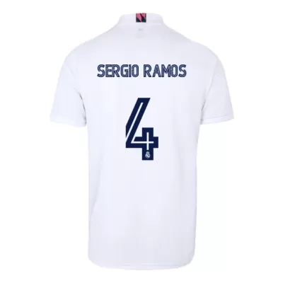 Camiseta de Fútbol Sergio Ramos #4 Personalizada 1ª Real Madrid 2020/21 - camisetasfutbol