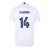 Camiseta de Fútbol Casemiro #14 Personalizada 1ª Real Madrid 2020/21 - camisetasfutbol