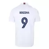 Camiseta de Fútbol Benzema #9 Personalizada 1ª Real Madrid 2020/21 - camisetasfutbol