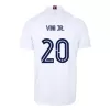 Camiseta de Fútbol Vini Jr. #20 Personalizada 1ª Real Madrid 2020/21 - camisetasfutbol