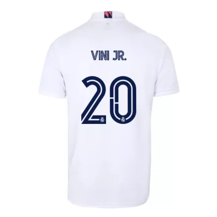 Camiseta de Fútbol Vini Jr. #20 Personalizada 1ª Real Madrid 2020/21 - camisetasfutbol