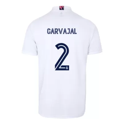 Camiseta de Fútbol Carvajal #2 Personalizada 1ª Real Madrid 2020/21 - camisetasfutbol