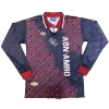 Camiseta Retro 1995/96 Ajax Segunda Equipación Visitante Manga Larga Hombre - Versión Hincha - camisetasfutbol