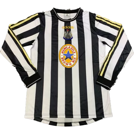 Camiseta Retro 97/99 Newcastle United Segunda Equipación Visitante Manga Larga Hombre - Versión Hincha - camisetasfutbol