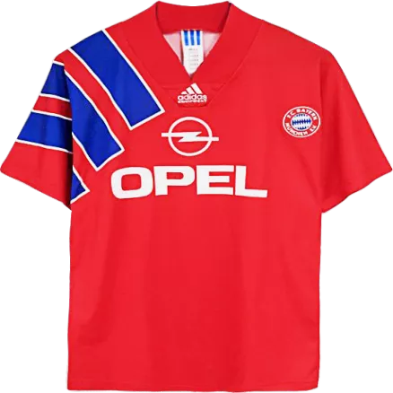 Camiseta Retro 91/93 Bayern Munich Primera Equipación Local Hombre - Versión Hincha - camisetasfutbol