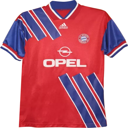Camiseta Retro 93/95 Bayern Munich Primera Equipación Local Hombre - Versión Hincha - camisetasfutbol