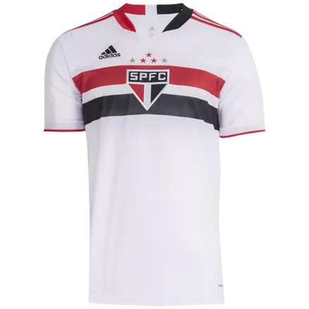 Camiseta de Futbol Local Sao Paulo FC 2021 para Hombre - Versión Jugador Personalizada - camisetasfutbol