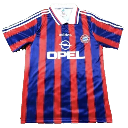 Camiseta Retro 1995/97 Bayern Munich Primera Equipación Local Hombre - Versión Hincha - camisetasfutbol