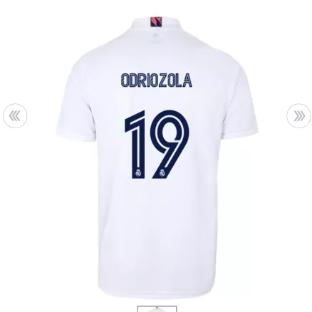Camiseta de Fútbol Odriozola #19 Personalizada 1ª Real Madrid 2020/21 - camisetasfutbol