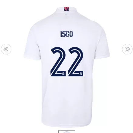 Camiseta de Fútbol Isco #22 Personalizada 1ª Real Madrid 2020/21 - camisetasfutbol