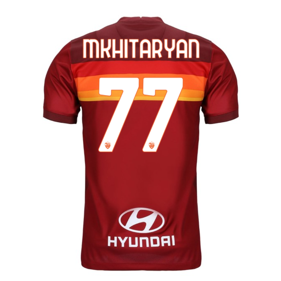 Mkhitaryan veste camisa 77 da Roma 