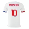 Camiseta de Fútbol MEMPHIS #10 Personalizada 1ª Olympique Lyonnais 2020/21 - camisetasfutbol