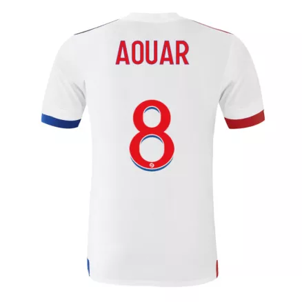 Camiseta de Fútbol AOUAR #8 Personalizada 1ª Olympique Lyonnais 2020/21 - camisetasfutbol
