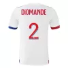 Camiseta de Fútbol DIOMANDE #2 Personalizada 1ª Olympique Lyonnais 2020/21 - camisetasfutbol