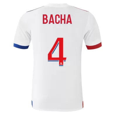 Camiseta de Fútbol BACHA #4 Personalizada 1ª Olympique Lyonnais 2020/21 - camisetasfutbol