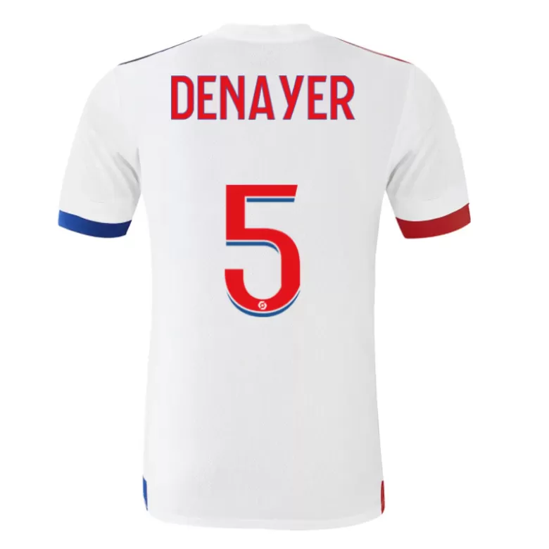 Camiseta de Fútbol DENAYER #5 Personalizada 1ª Olympique Lyonnais 2020/21 - camisetasfutbol