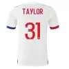 Camiseta de Fútbol TAYLOR #31 Personalizada 1ª Olympique Lyonnais 2020/21 - camisetasfutbol