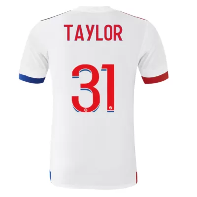 Camiseta de Fútbol TAYLOR #31 Personalizada 1ª Olympique Lyonnais 2020/21 - camisetasfutbol