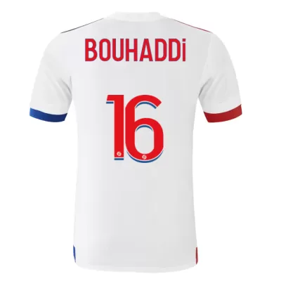 Camiseta de Fútbol BOUHADDI #16 Personalizada 1ª Olympique Lyonnais 2020/21 - camisetasfutbol