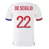 Camiseta de Fútbol DE SCIGLIO #22 Personalizada 1ª Olympique Lyonnais 2020/21 - camisetasfutbol