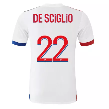 Camiseta de Fútbol DE SCIGLIO #22 Personalizada 1ª Olympique Lyonnais 2020/21 - camisetasfutbol