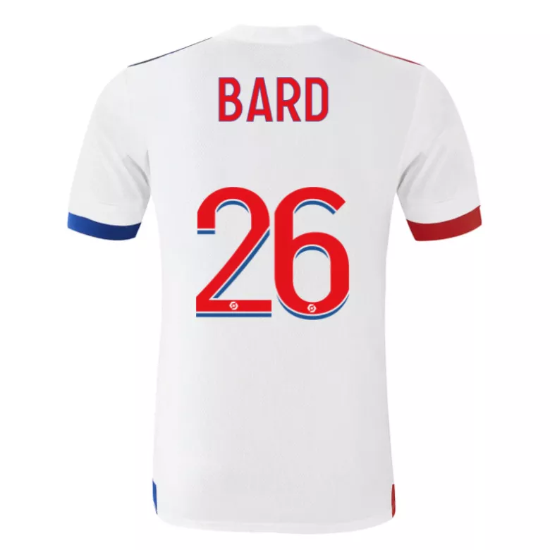 Camiseta de Fútbol BARD #26 Personalizada 1ª Olympique Lyonnais 2020/21 - camisetasfutbol