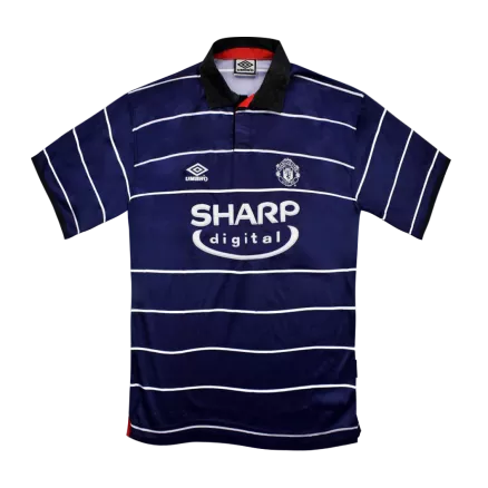 Camiseta Retro 1999/00 Manchester United Segunda Equipación Visitante Hombre - Versión Hincha - camisetasfutbol