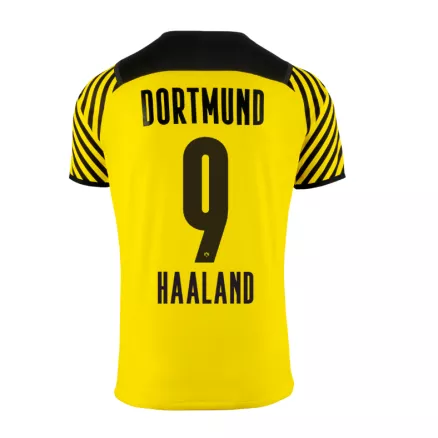 Camiseta Futbol Local de Hombre Borussia Dortmund 2021/22 con Número de HAALAND #9 - camisetasfutbol