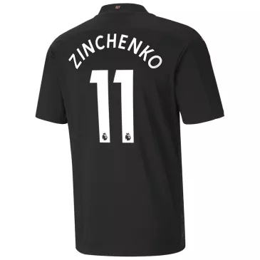 Camiseta de Fútbol ZINCHENKO1 #11 Personalizada 2ª Manchester City 2020/21 - camisetasfutbol