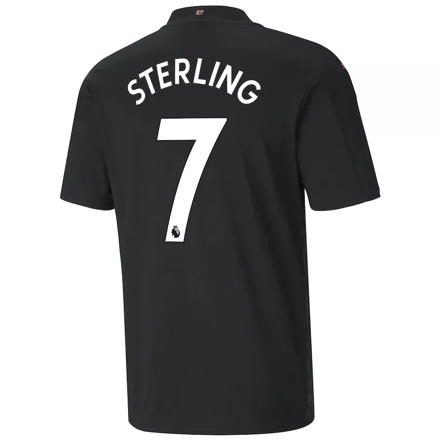 Camiseta de Fútbol STERLING #7 Personalizada 2ª Manchester City 2020/21 - camisetasfutbol