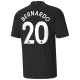 Camiseta de Fútbol BERNARDO #20 Personalizada 2ª Manchester City 2020/21 - camisetasfutbol