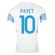 Camiseta Futbol Local de Hombre Marseille 2021/22 con Número de PAYET #10 - camisetasfutbol