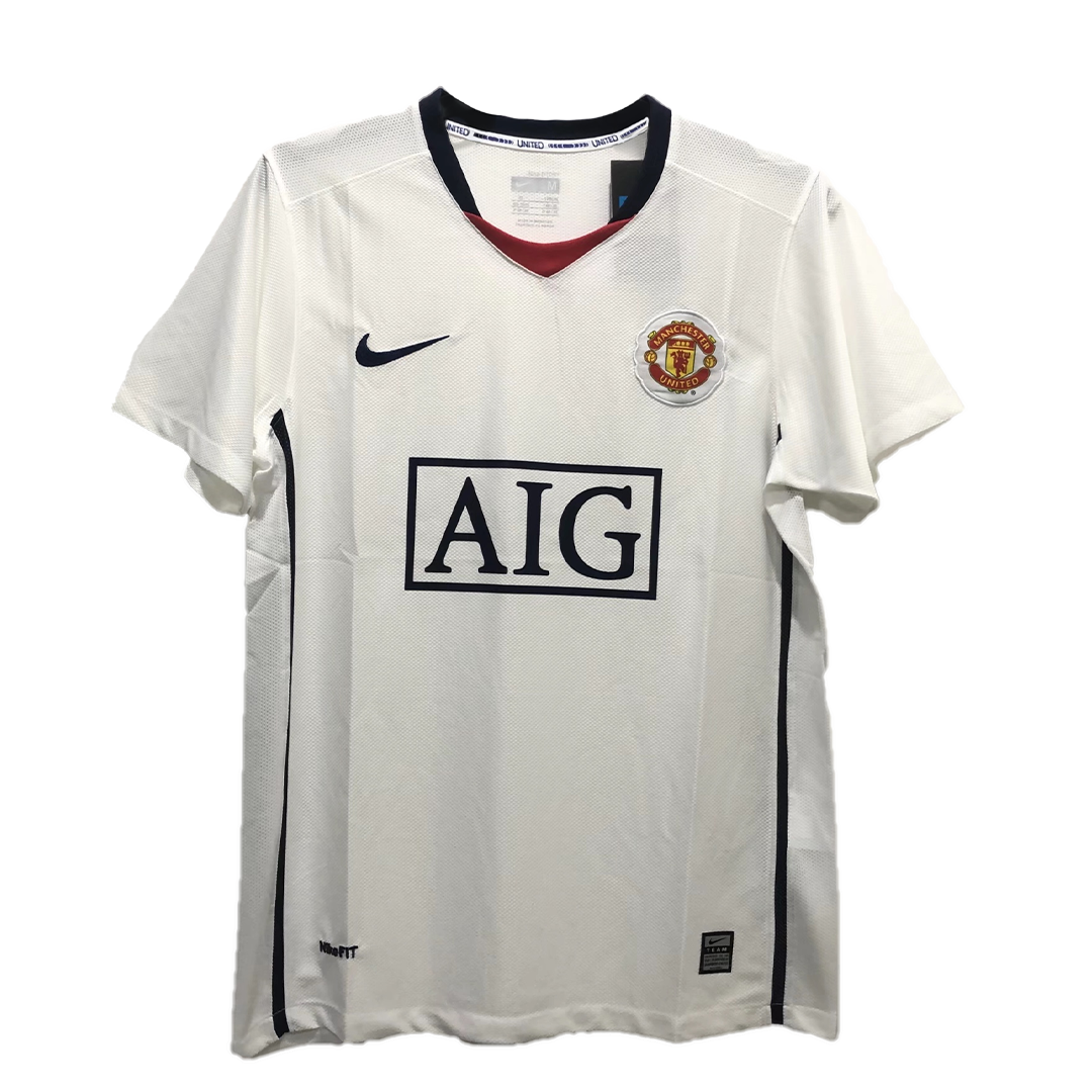 Risky Generalize sadness Retro 2008/09 Camiseta de Fútbol Fútbol Personalizada 2ª Manchester United  2008/09, playeras de futbol