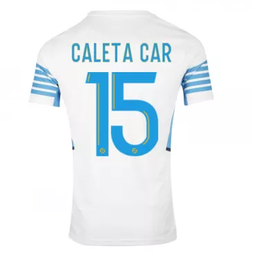 Camiseta Futbol Local de Hombre Marseille 2021/22 con Número de CALETA CAR #15 - camisetasfutbol