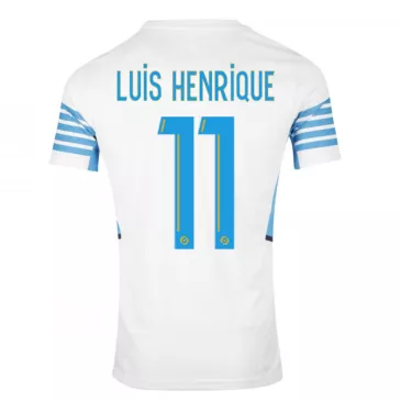 Camiseta Futbol Local de Hombre Marseille 2021/22 con Número de LUIS HENRIQUE #11 - camisetasfutbol