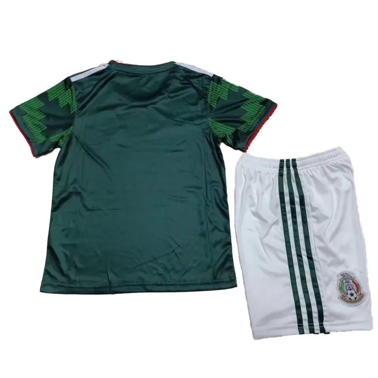 Miniconjunto Mexico 2021 Primera Equipación Local Niño (Camiseta + Pantalón Corto) - camisetasfutbol