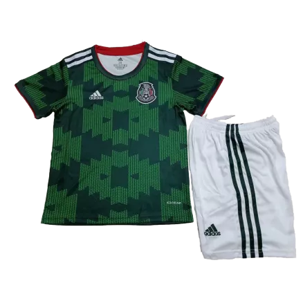 Miniconjunto Mexico 2021 Primera Equipación Local Niño (Camiseta + Pantalón Corto) - camisetasfutbol