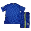 Miniconjunto Chelsea 2021/22 Primera Equipación Local Niño (Camiseta + Pantalón Corto) - camisetasfutbol