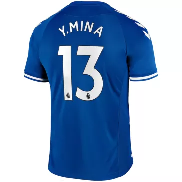 Camiseta de Fútbol Y.MINA #13 Personalizada 1ª Everton 2020/21 - camisetasfutbol