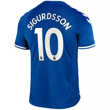 Camiseta de Fútbol SIGURDSSON #10 Personalizada 1ª Everton 2020/21 - camisetasfutbol