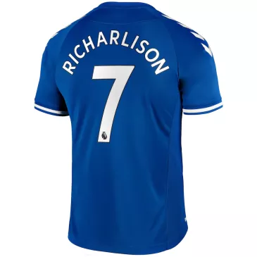 Camiseta de Fútbol RICHARLISON #7 Personalizada 1ª Everton 2020/21 - camisetasfutbol