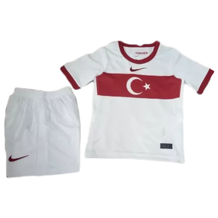 Miniconjunto Turquía 2020 Primera Equipación Local Niño (Camiseta + Pantalón Corto) - camisetasfutbol