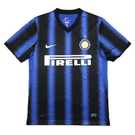 Camiseta de Fútbol Retro Inter de Milán Local 2010/11 para Hombre - Personalizada - camisetasfutbol