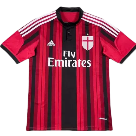 Camiseta de Fútbol Retro AC Milan Local 2014/15 para Hombre - Version Hincha Personalizada - camisetasfutbol